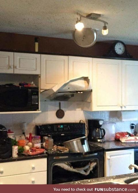 Epic kitchen fail