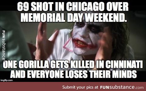 69 people shot in Chicago over Memorial Day Weekend