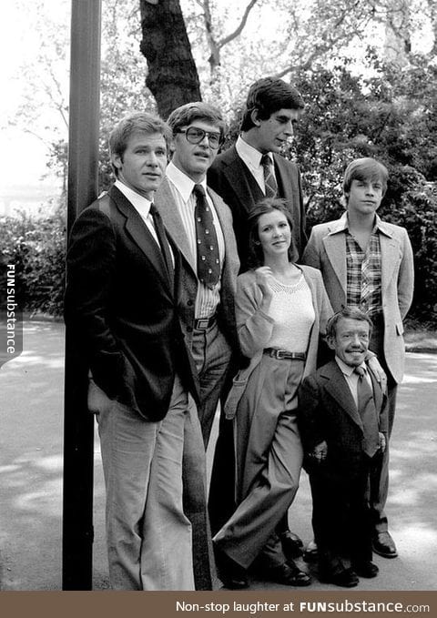 The original cast of star wars