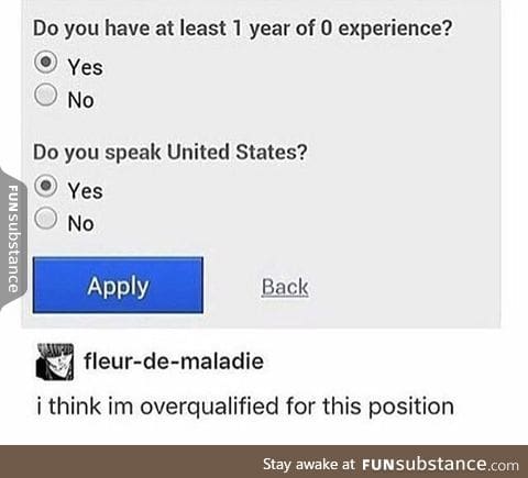 I speak United States!