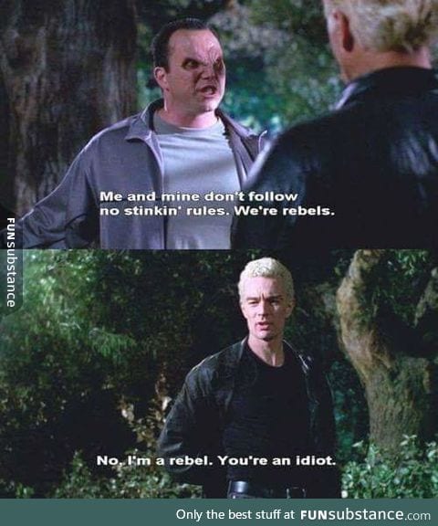 Oh Spike, never change