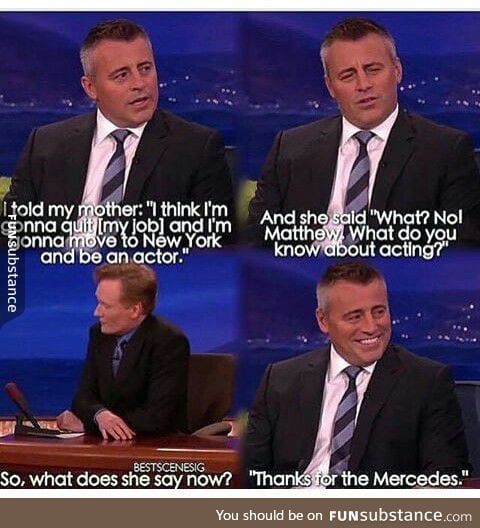 Matt LeBlanc is so cool