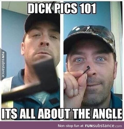 All about the angle