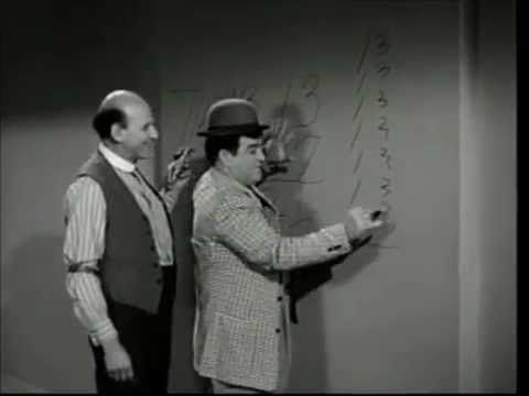 Abbott & Costello - 7 x 13 = 28