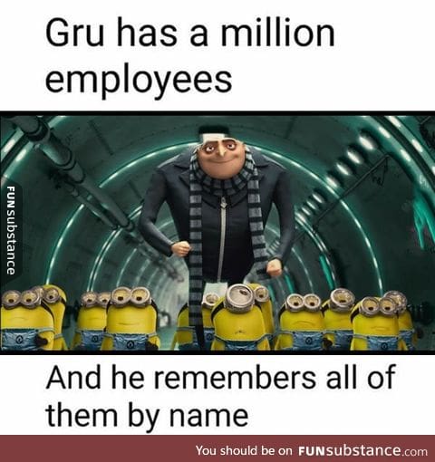 Good guy Gru