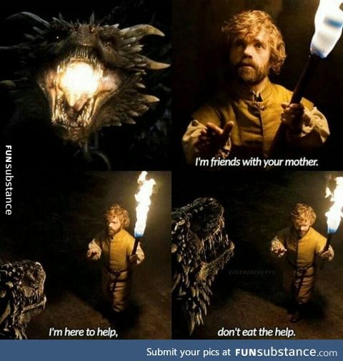 And that's why Tyrion is my favourite on the show!