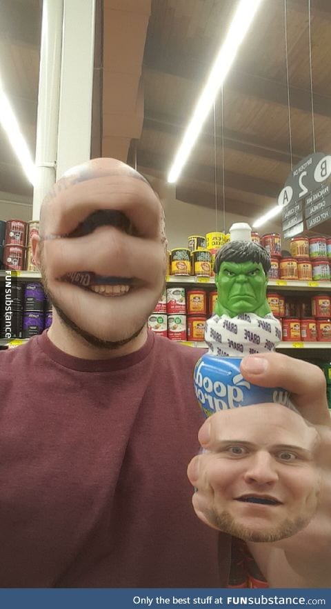 Faceswapping with the Hulk