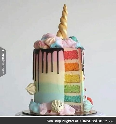 A bit of whimsical cake to brighten your scrolling