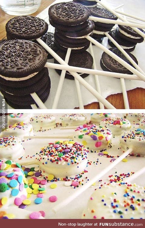 Awesome oreo pops