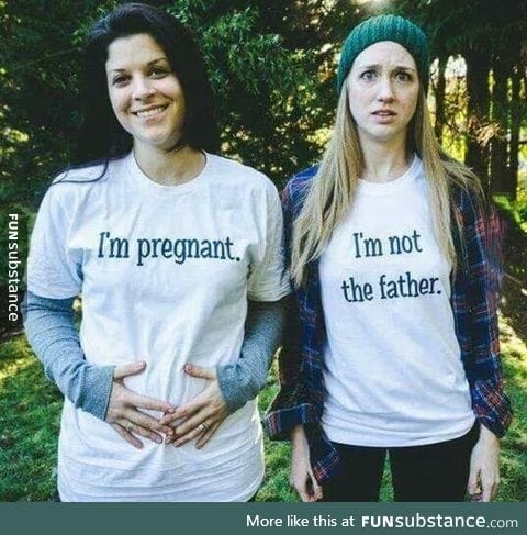 Lesbian couples pregnancy announcement