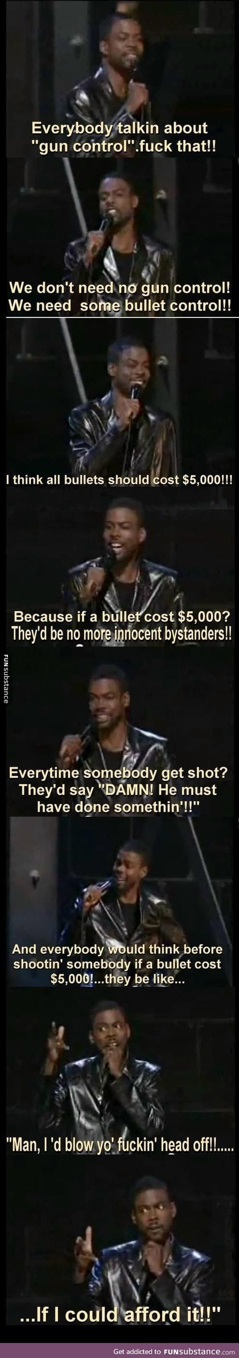 Gun control from another perspective