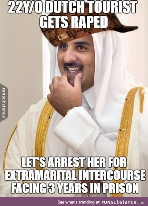 You think Brock Turner is bad? Meet scumbag Qatar!