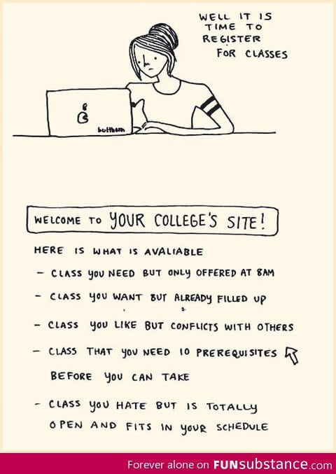 Time to register for classes