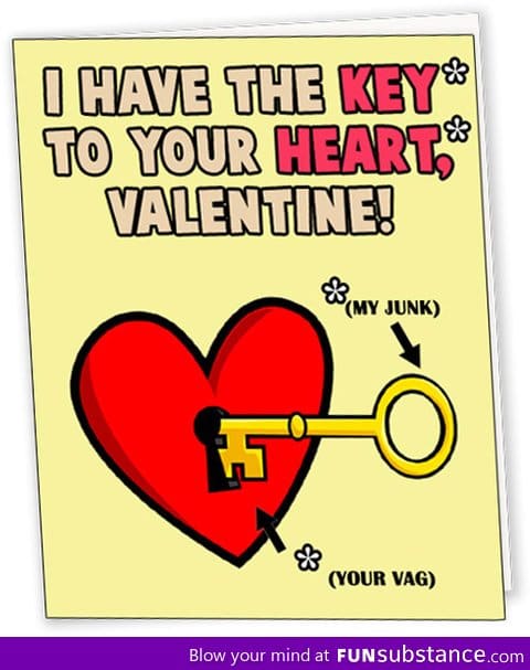 I have the key to your heart, Valentine!