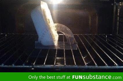 Cooking a cake at 120 degrees. Literally.