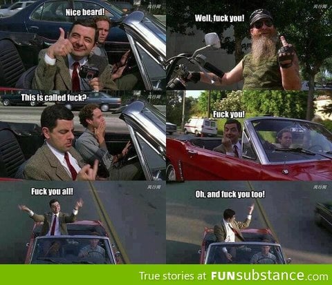 Mr Bean at his finest