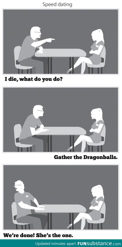 How geeks speed date