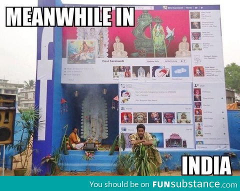 Meanwhile In India