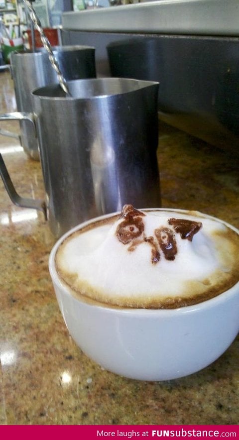 Grumpy latte