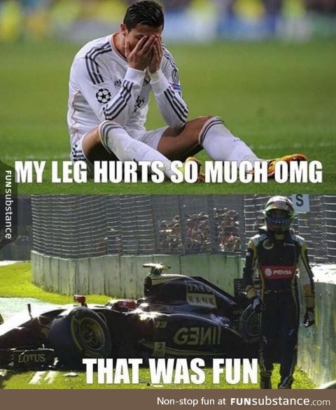 Soccer vs F1