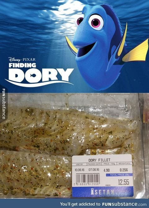 Finding dory... Found Dory!