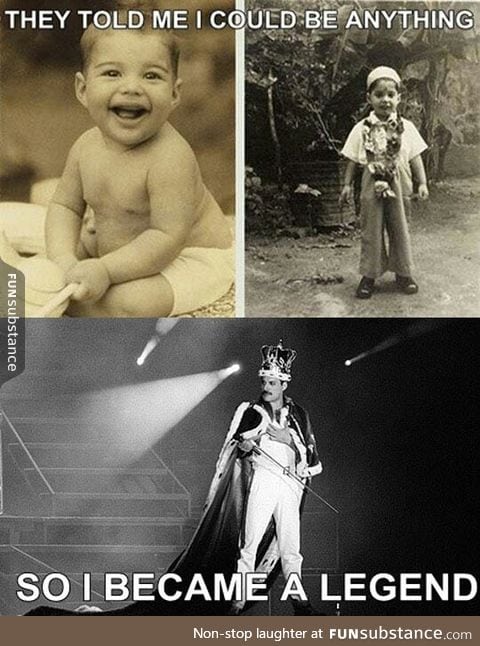 Legendary Freddie Mercury