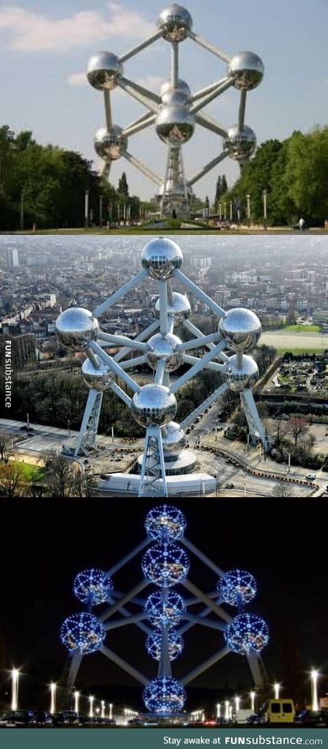 In Brussels, Belgium - The Atomium