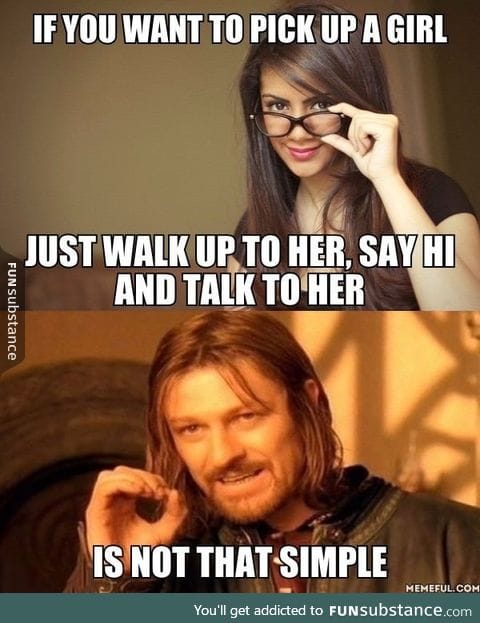 One does not simply