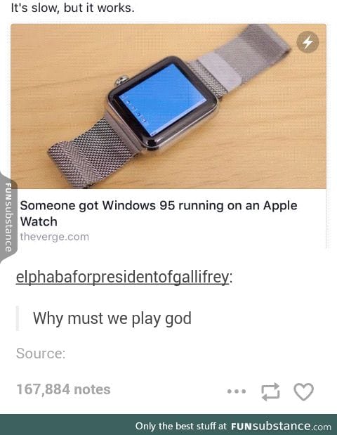 That is not playing God