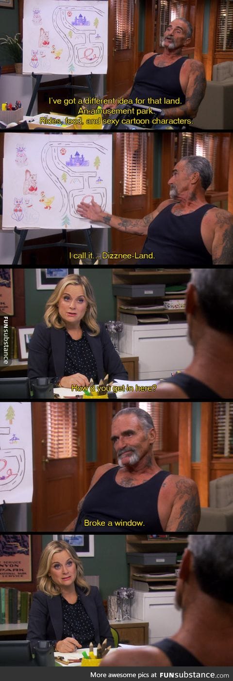 I miss the Biker Guy from Parks and Rec