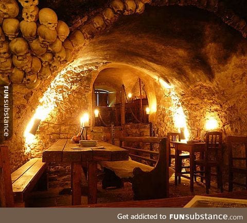 Amazing medieval tavern in prague