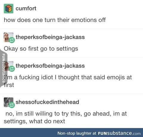 How to turn off your emotions