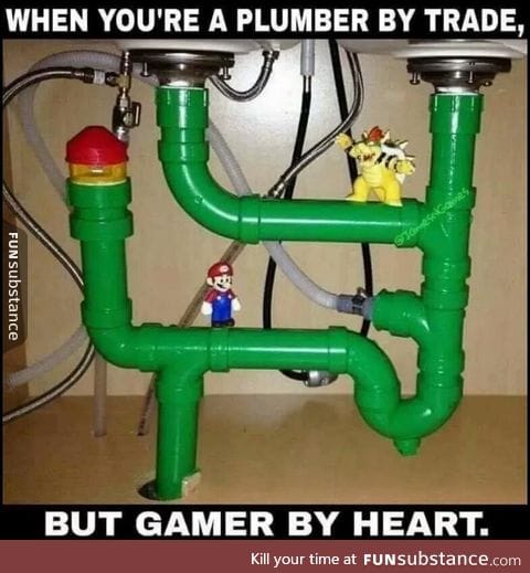 Plumber by trade