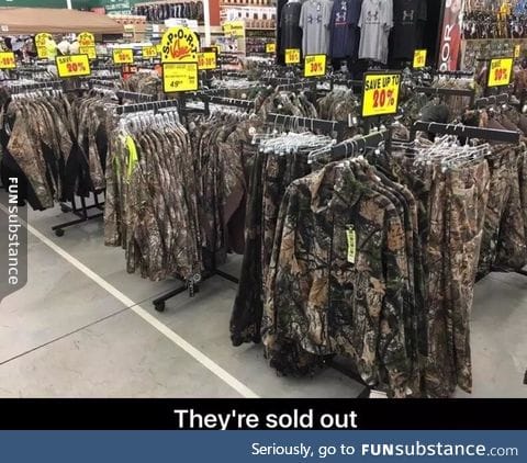 Empty racks