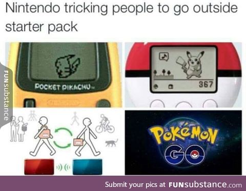 Pokemon GO OUTSIDE