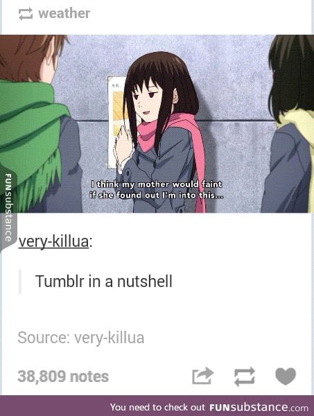 Tumblr's got some kinky shit lemme tell ya