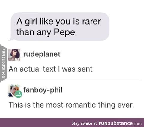 Most romantic thing