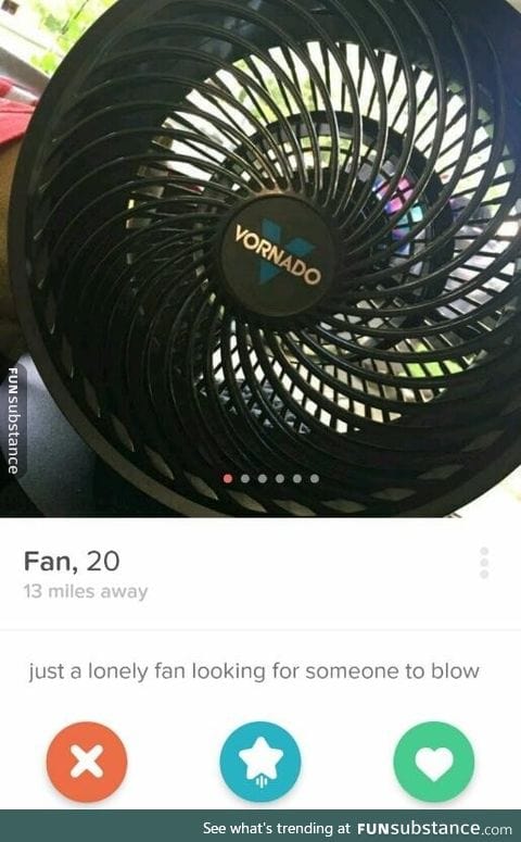 Just a lonely fan