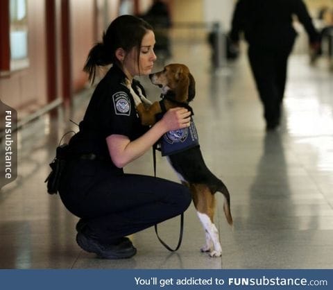 Just an officer with her partner