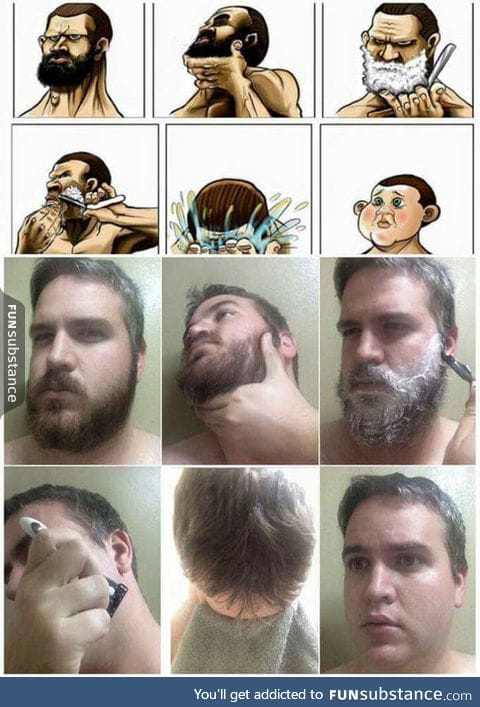 Never Shave, Just Don't Do It