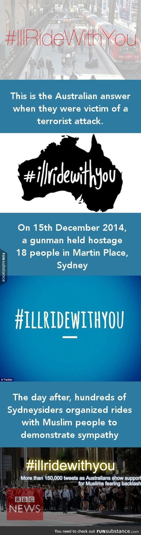 This is how Australia reacts to a terrorist attack