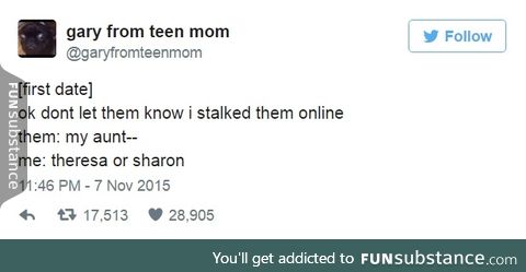 Problems of online stalking