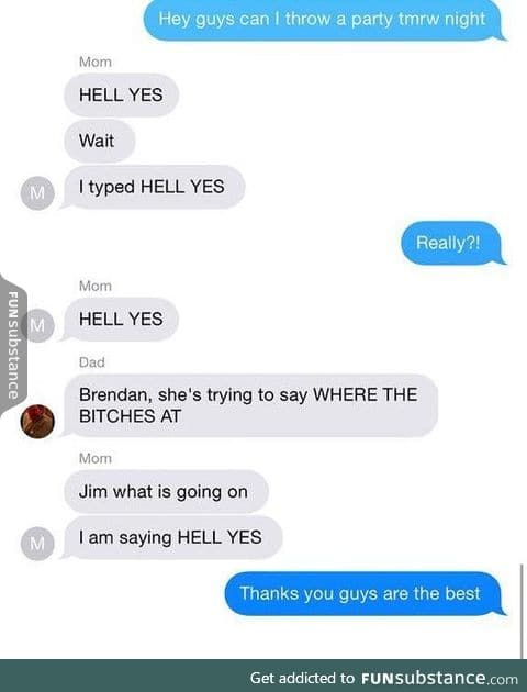 Group chat with parents