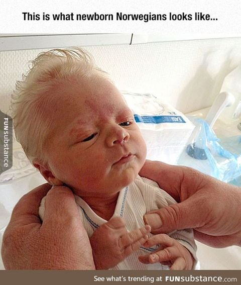 Now That's Some Serious Fabulous Hair For A Newborn