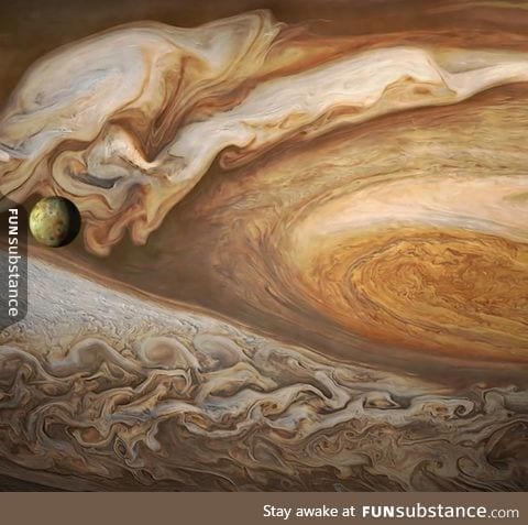 Meanwhile around Jupiter.