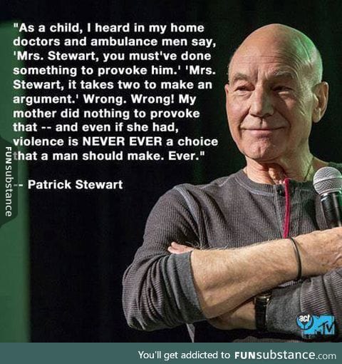 Sir patrick on domestic violence