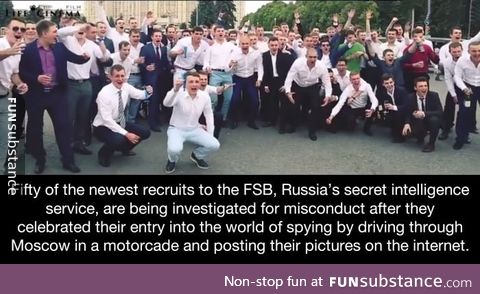 The secret agents of Russia