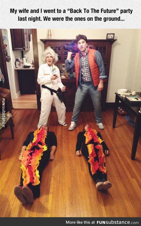 Back to the future party