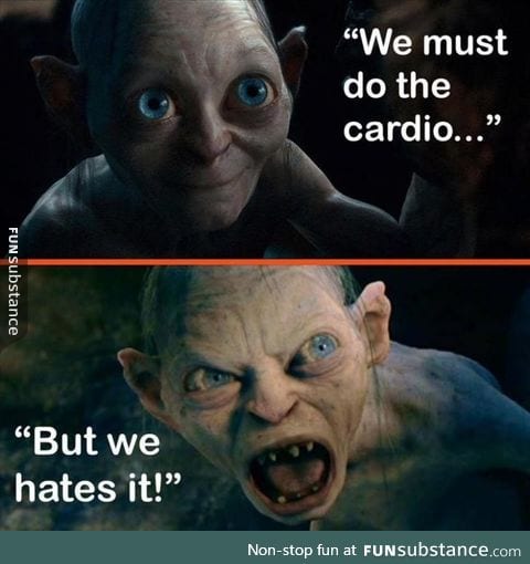 We must do the cardio!