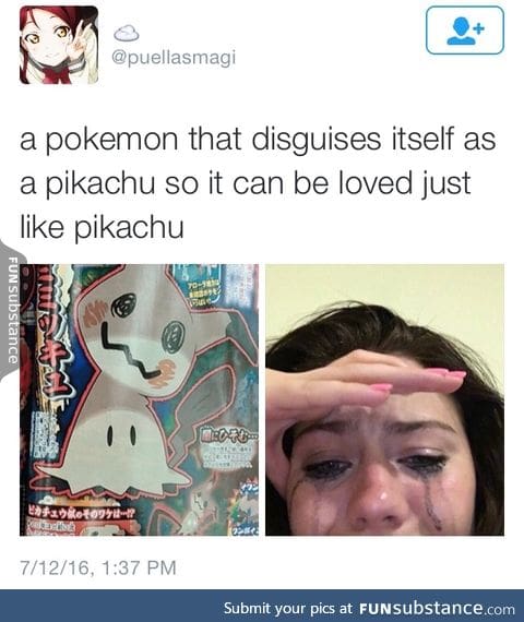 Too bad I hate Pikachu